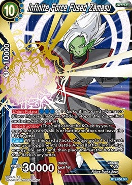 Image for Infinite Force Fused Zamasu (BT2-058) (DBS-B02) - Dragon Ball Super: Masters