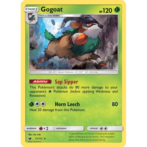Image for Gogoat (11/111) (SM04) - Pokemon