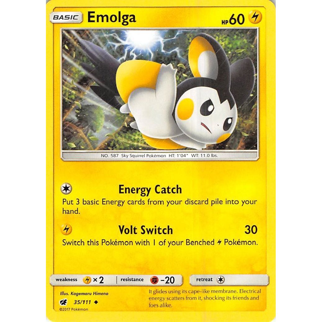 Image for Emolga (35/111) (SM04) - Pokemon