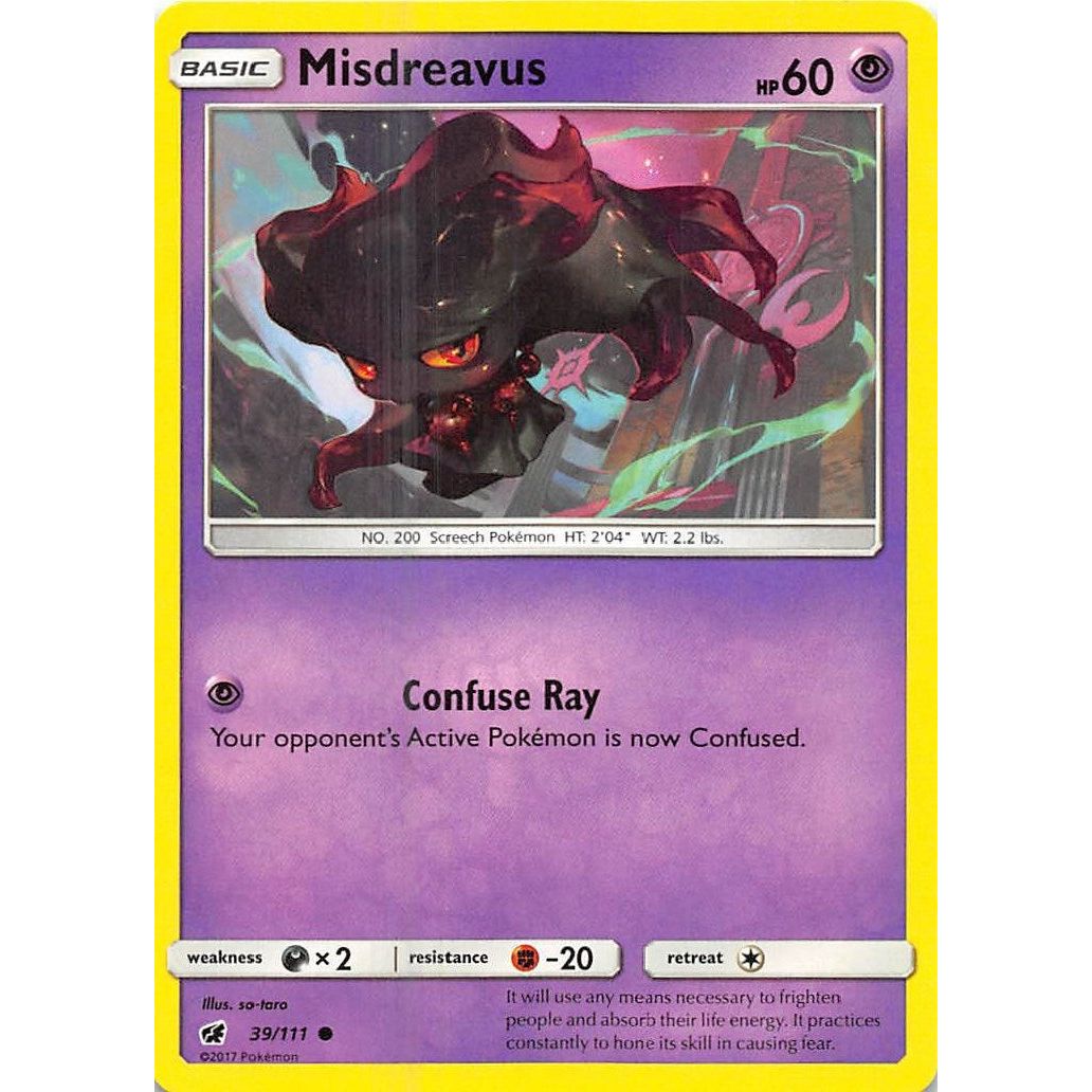 Image for Misdreavus (39/111) (SM04) - Pokemon