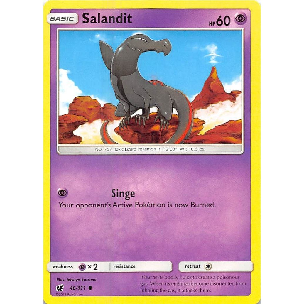 Image for Salandit (46/111) (SM04) - Pokemon