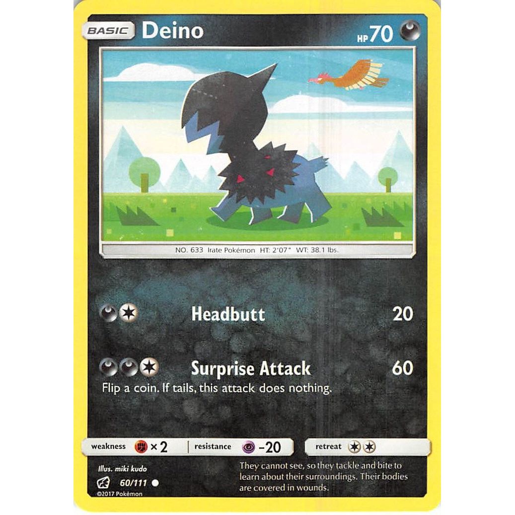 Image for Deino (60/111) (SM04) - Pokemon