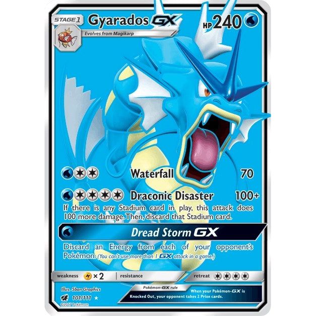 Gyarados GX (Full Art) (101/111) (SM04)