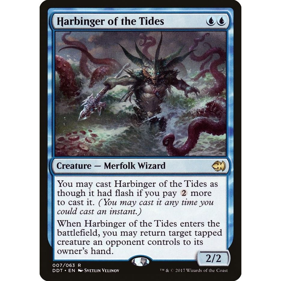 Image for Harbinger of the Tides (7) (DDT) - Magic: The Gathering