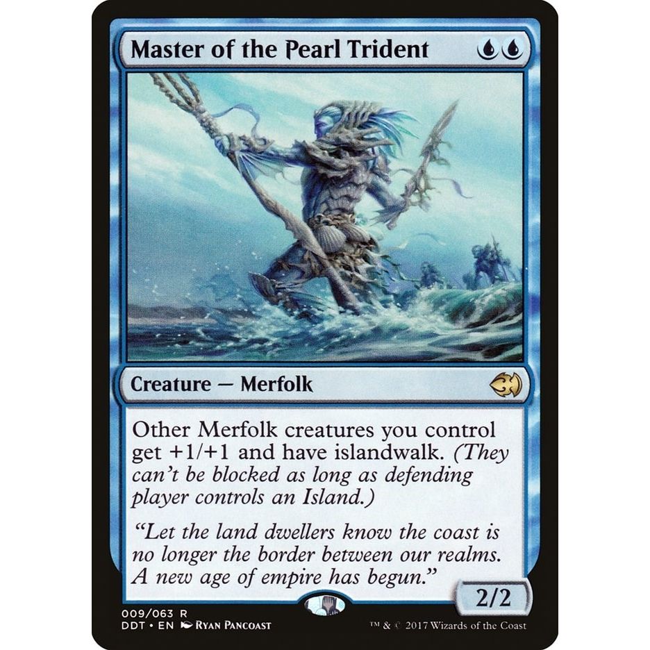 Image for Master of the Pearl Trident (9) (DDT) - Magic: The Gathering