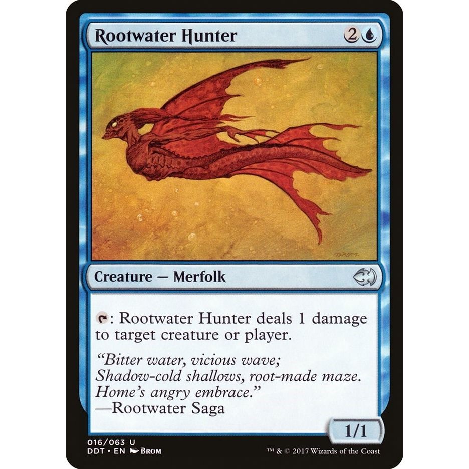 Image for Rootwater Hunter (16) (DDT) - Magic: The Gathering