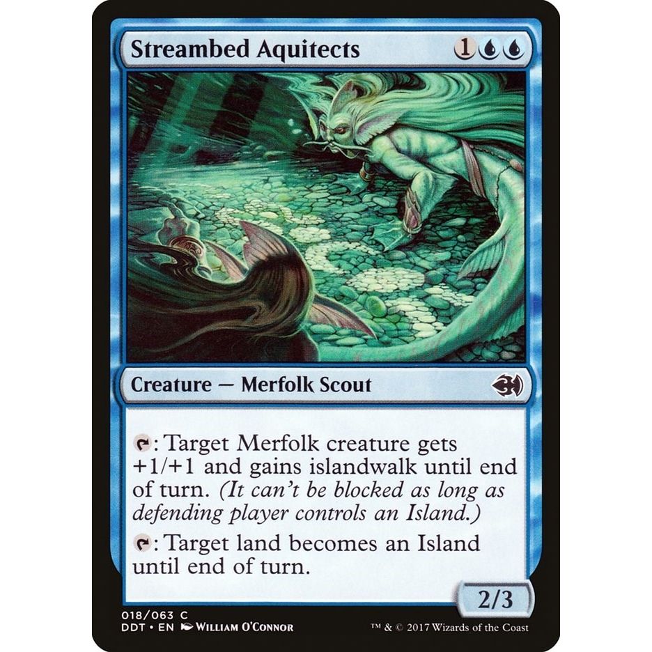 Image for Streambed Aquitects (18) (DDT) - Magic: The Gathering