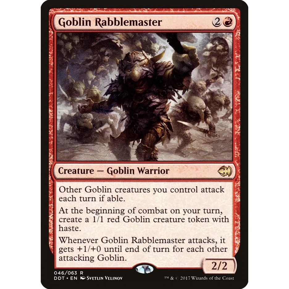 Image for Goblin Rabblemaster (46) (DDT) - Magic: The Gathering