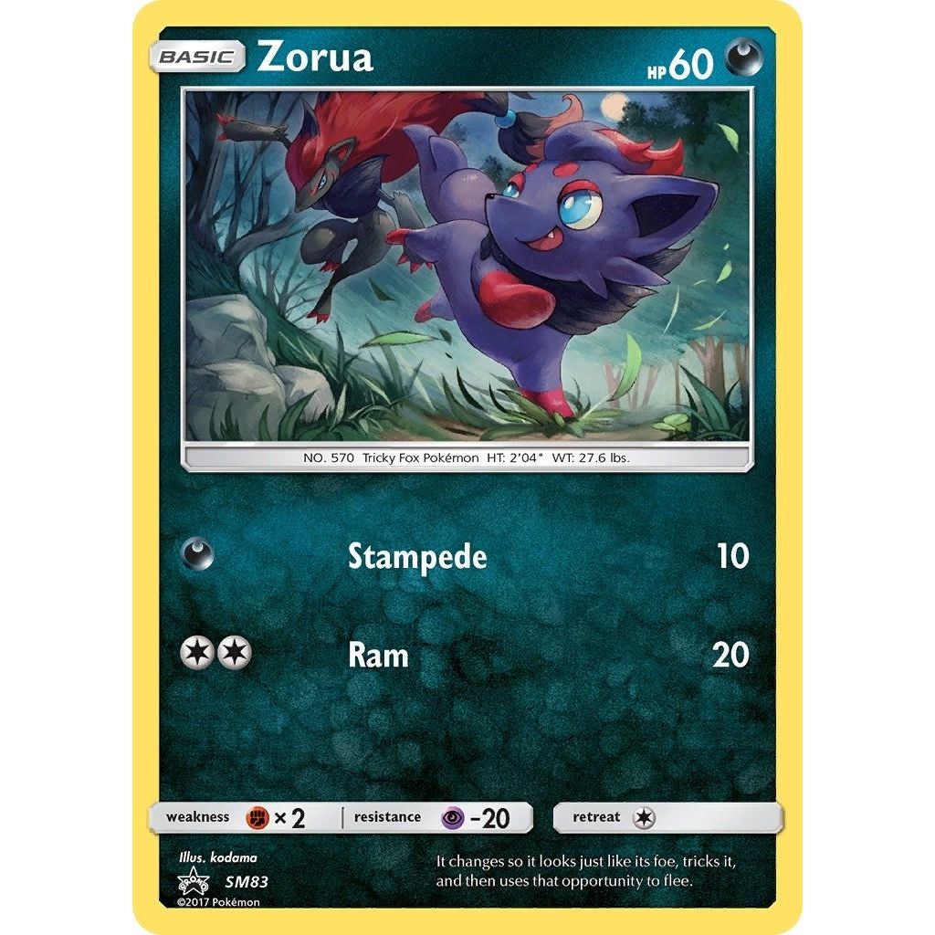 Image for Zorua - SM83 (SM83) (SMP) - Pokemon