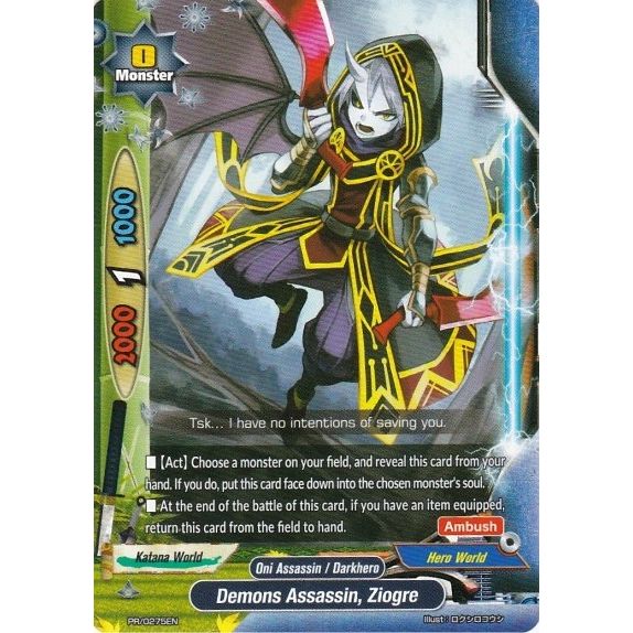 Image for Demons Assassin, Ziogre (PR/0275EN) (PR) - Future Card BuddyFight
