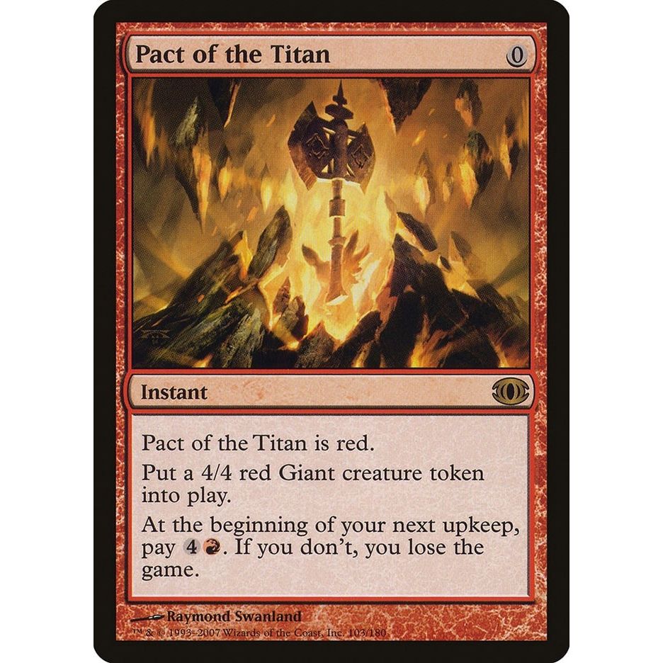 Image for Pact of the Titan (103) (FUT) - Magic: The Gathering