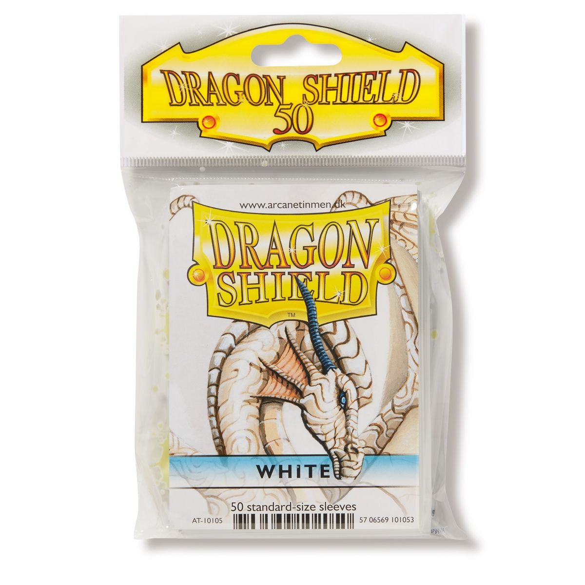 Image for Dragon Shield Classic - White (50-Pack) - Card Sleeves