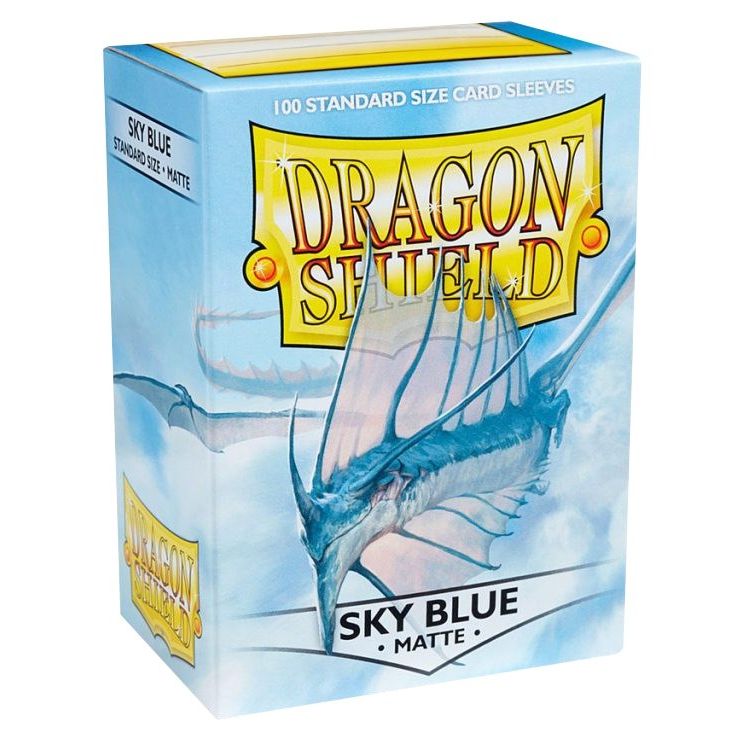 Image for Dragon Shield Matte Sleeves - Sky Blue (100-Pack) - Card Sleeves