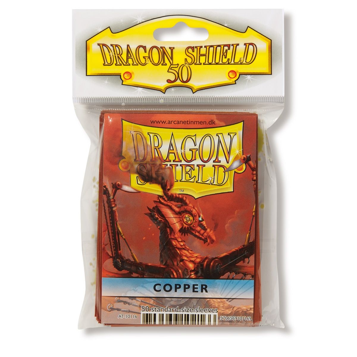 Image for Dragon Shield Classic - Copper (50-Pack) - Card Sleeves