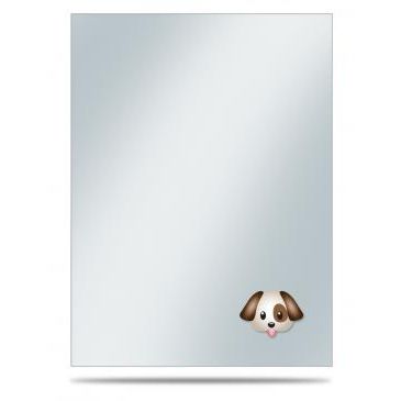 Image for Emoji: Dog Standard Sleeve Covers (50-Pack) - Card Sleeves