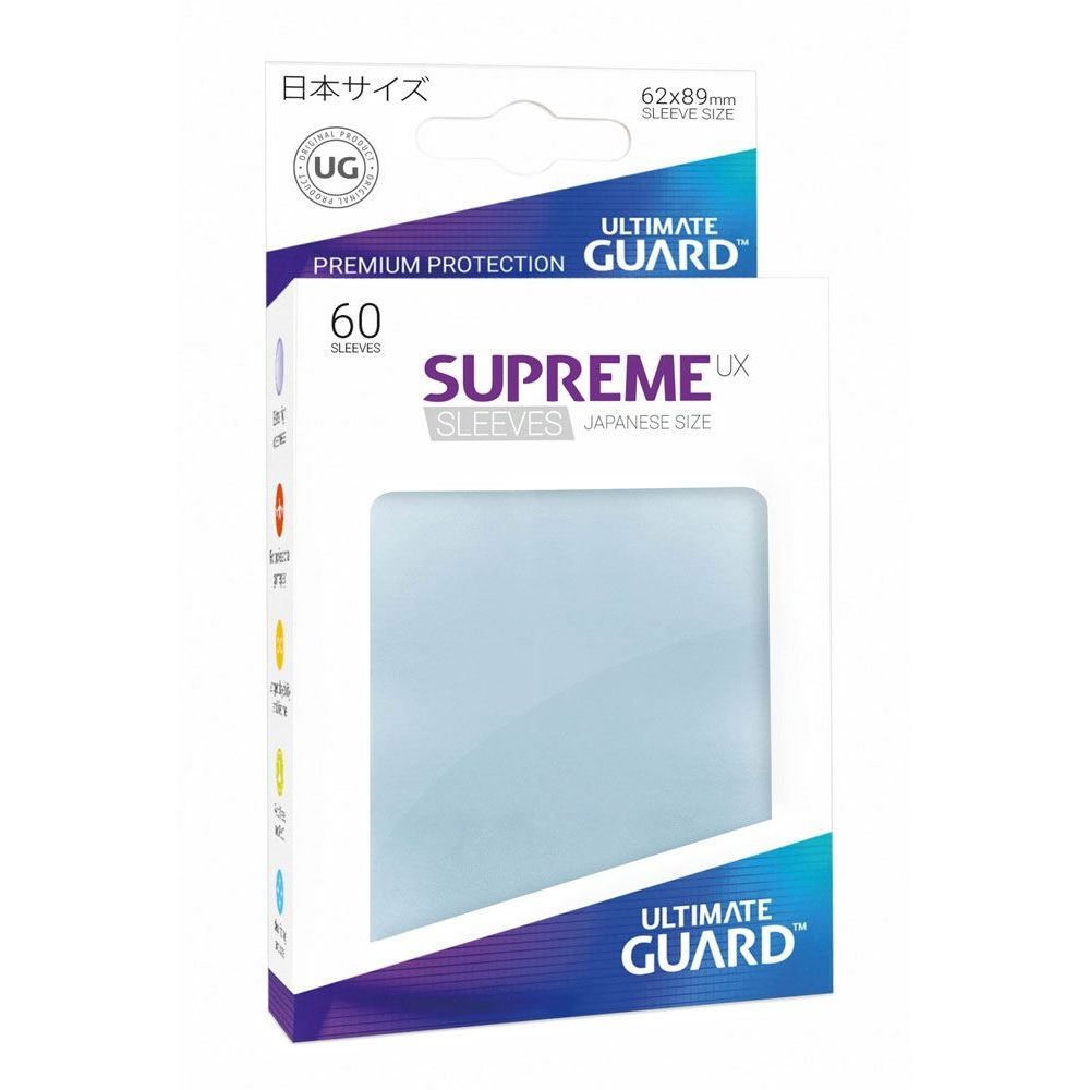 Image for Gloss Sleeve - Supreme UX Sleeves Japanese Clear (60-Pack) - Card Sleeves