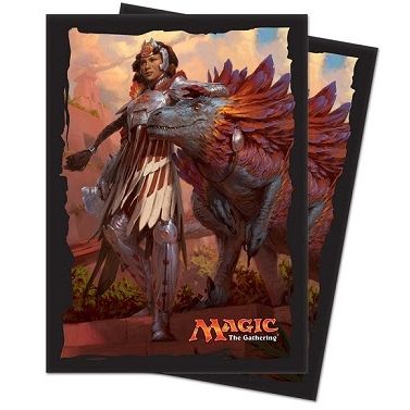 Image for Ixalan, Huatli, Warrior Poet Deck Protector sleeves for Magic (80-Pack) - Card Sleeves