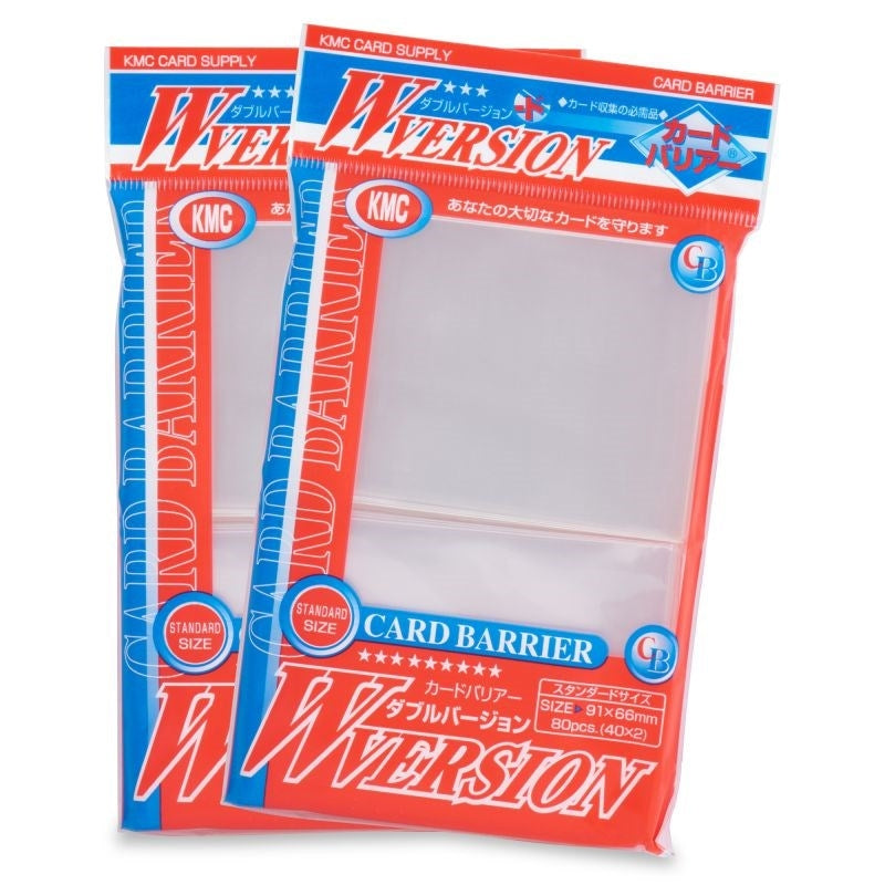 Image for KMC Card Barrier - WVersion - Clear (80-Pack) - Card Sleeves