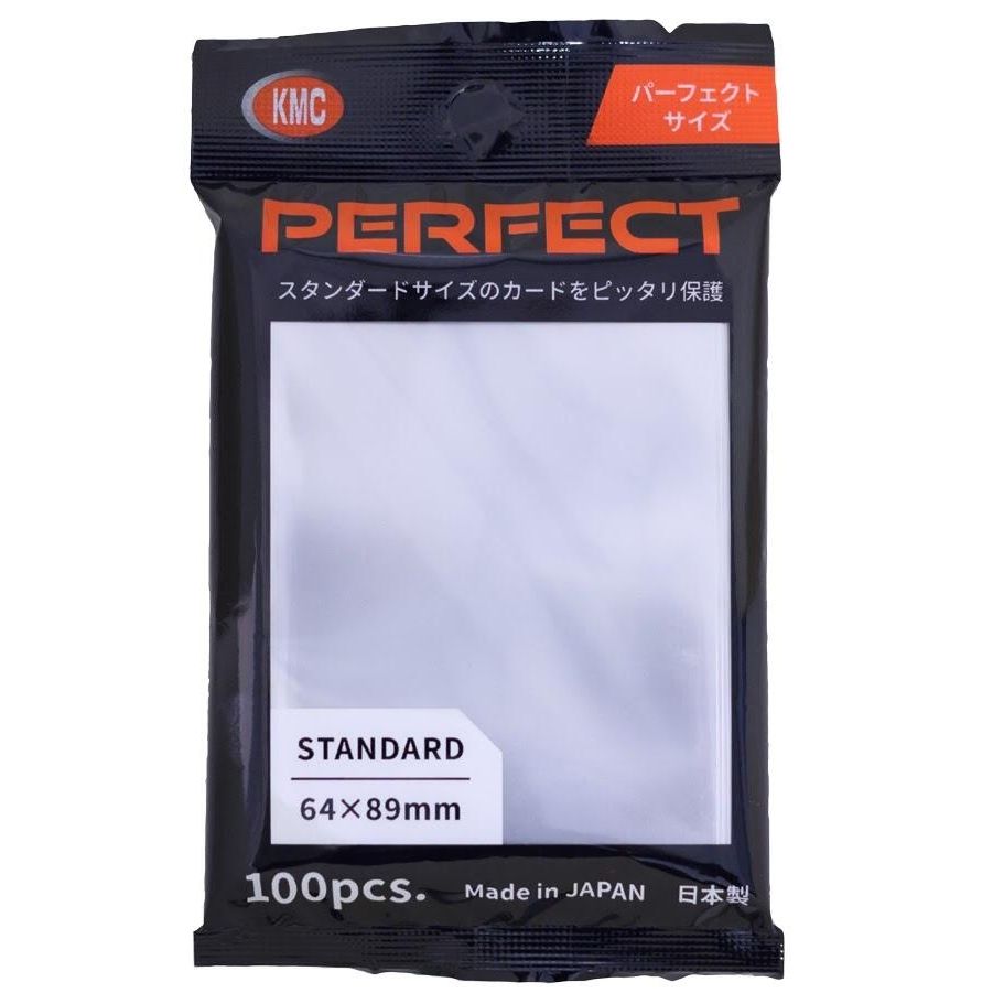 Image for KMC Full Sized - Perfect Size Sleeves - Clear (100-Pack) - Card Sleeves