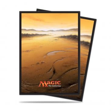 Image for Mana 5 Plains Standard Deck Protector sleeves for Magic (80-Pack) - Card Sleeves