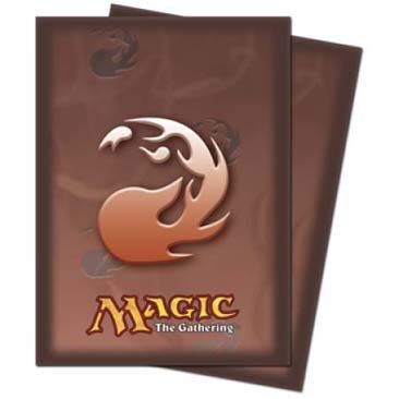 Image for Mana Red Deck Protectors for Magic (80-Pack) - Card Sleeves
