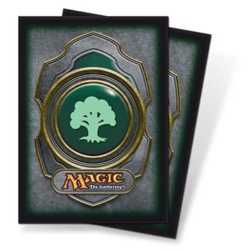 Image for Mana v3 Green Standard Deck Protectors for Magic (80-Pack) - Card Sleeves