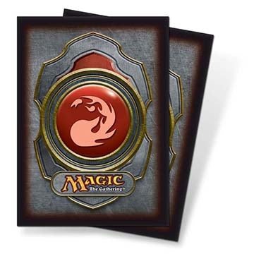 Image for Mana v3 Red Standard Deck Protectors for Magic (80-Pack) - Card Sleeves