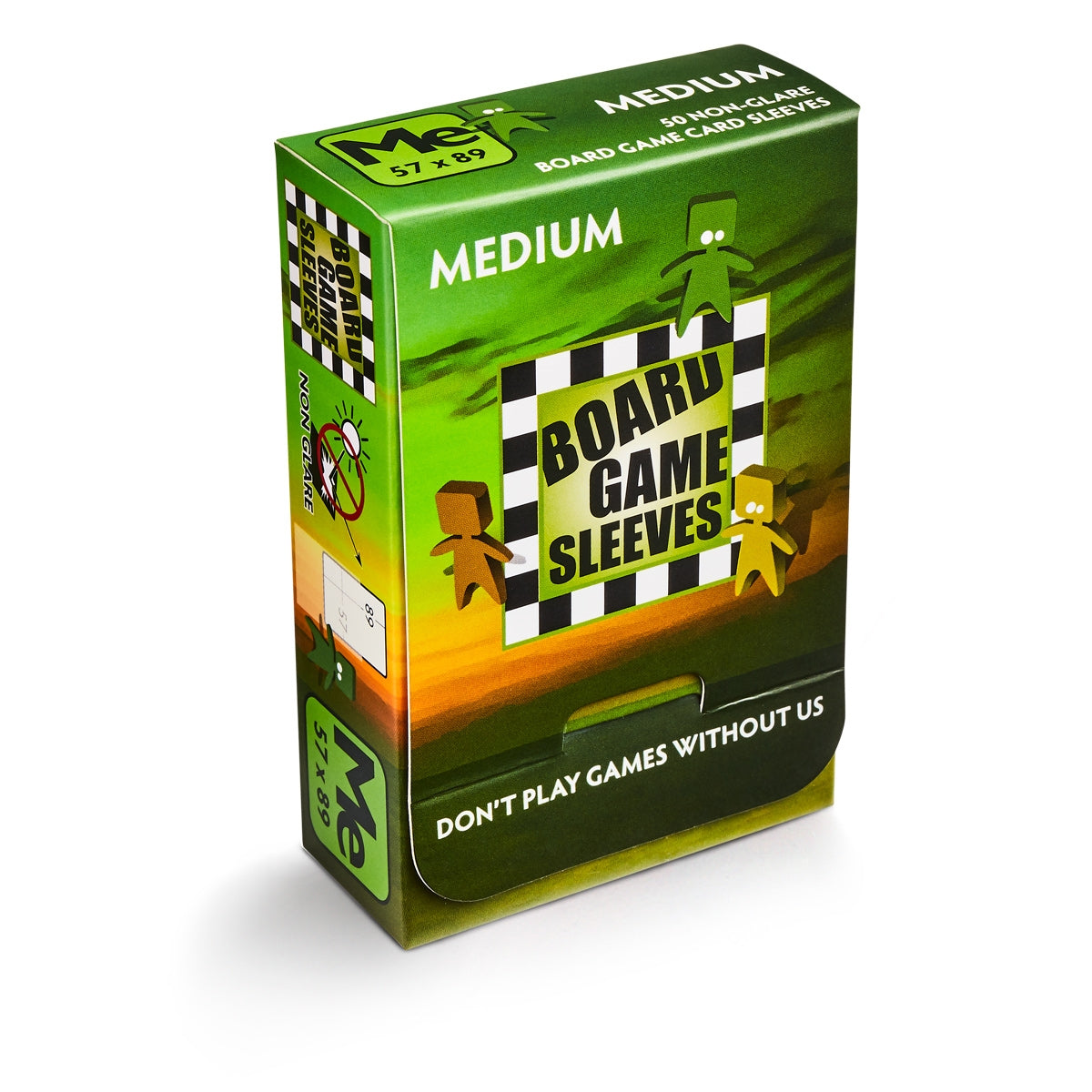 Image for Non-Glare Board Game Sleeves - Medium (50-Pack) - Card Sleeves