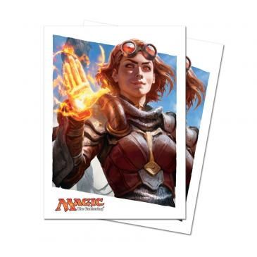 Image for Oath of the Gatewatch Oath of Chandra Standard Deck Protectors for Magic (80-Pack) - Card Sleeves