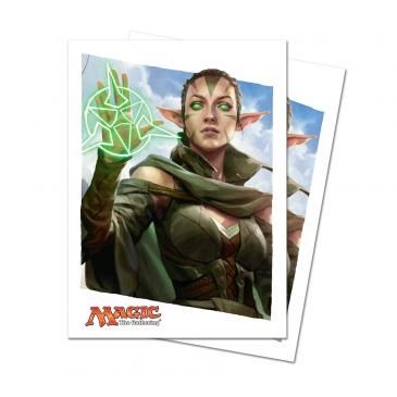 Image for Oath of the Gatewatch Oath of Nissa Standard Deck Protectors for Magic (80-Pack) - Card Sleeves
