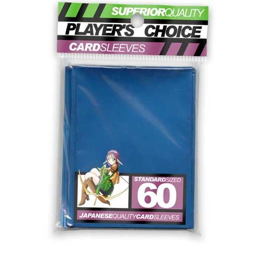 Image for Player's Choice Standard Card Sleeves - Metallic Blue (60-Pack) - Card Sleeves