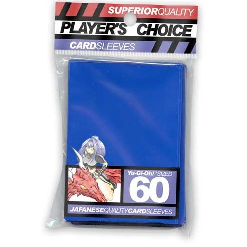 Image for Player's Choice Yu-Gi-Oh! Card Sleeves - Blue (60-Pack) - Card Sleeves