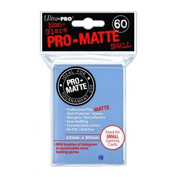 Image for PRO-Matte Small Deck Protectors - Clear (60-Pack) - Card Sleeves