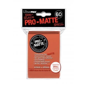 Image for Pro-Matte Small Deck Protectors - Peach (60-Pack) - Card Sleeves