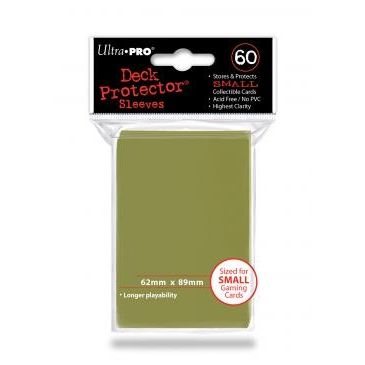 Image for Small Deck Protectors - Metallic Gold (60-Pack) - Card Sleeves
