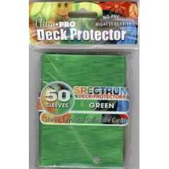 Image for Spectrum Standard Deck Protectors - Green (50-Pack) - Card Sleeves
