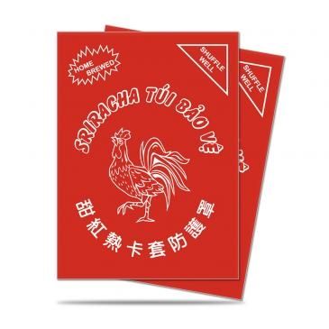 Image for Sriracha Standard Deck Protector sleeves - Clear Matte (50-Pack) - Card Sleeves