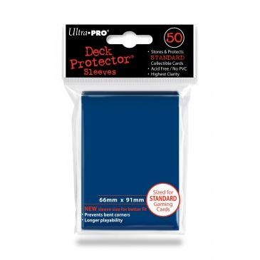 Image for Standard Deck Protectors - Metallic Sapphire (50-Pack) - Card Sleeves
