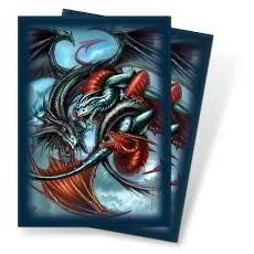 Image for Trinity Dragon Multi Standard Deck Protectors by Monte Moore (50-Pack) - Card Sleeves