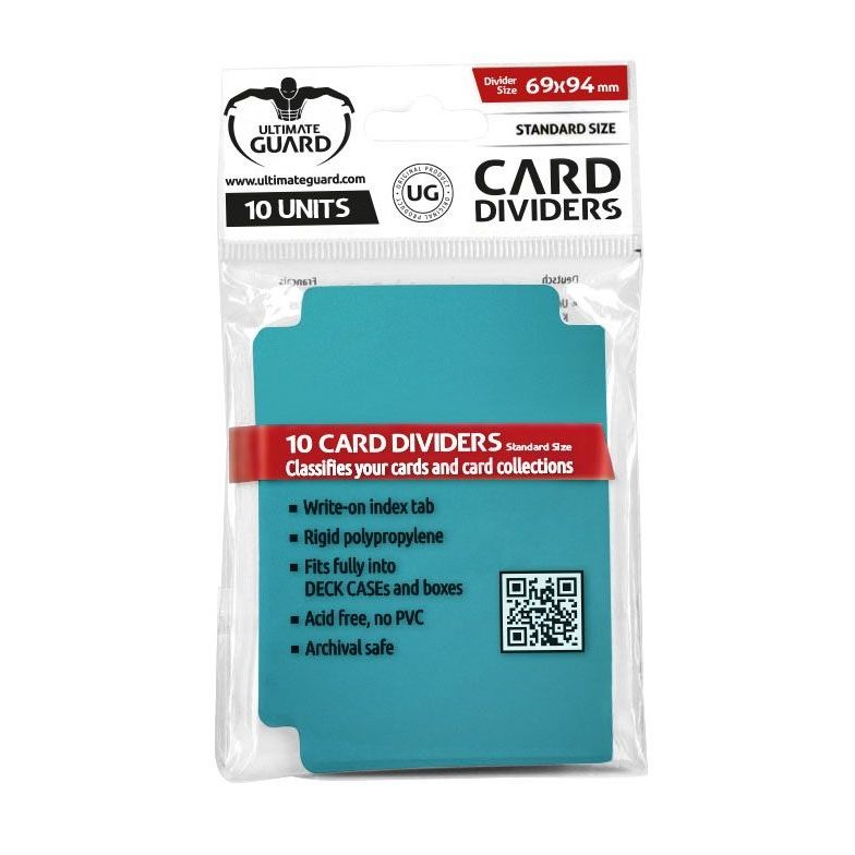 Image for Card Dividers Standard - Petrol (10-Pack) - Collectible Storage