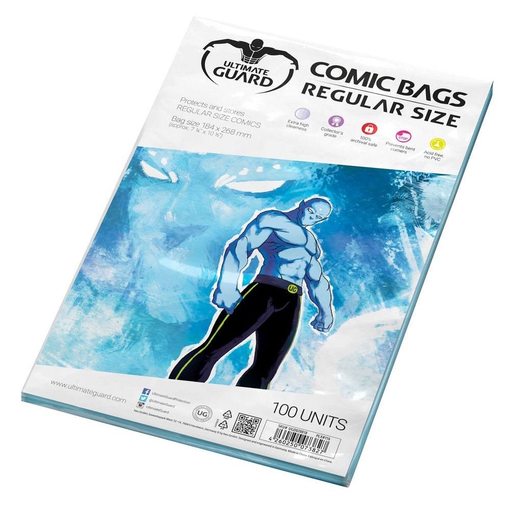 Image for Comic Bags - Regular (100-Pack) - Collectible Storage