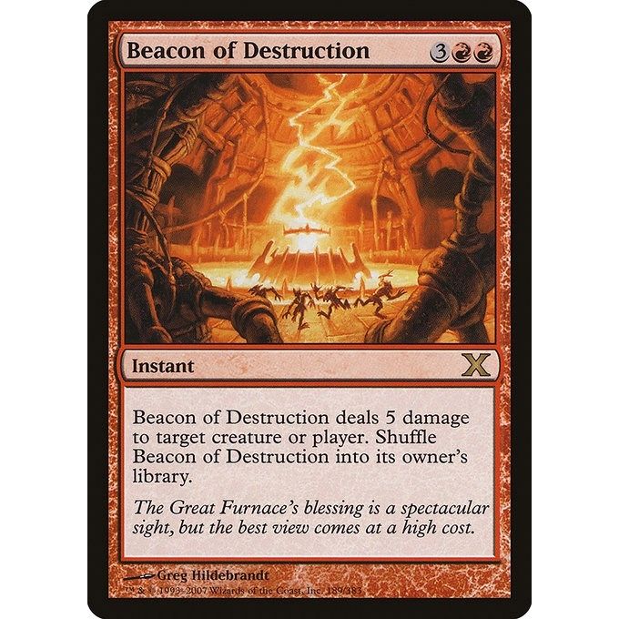 Image for Beacon of Destruction (189) (10E) - Magic: The Gathering