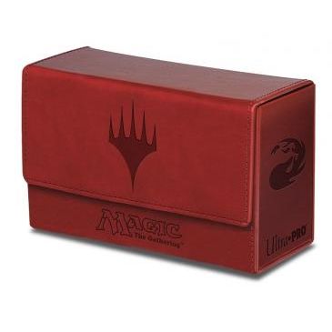 Image for Dual Flip Box - Red Mana for Magic (Matte Finish) - Deck Boxes