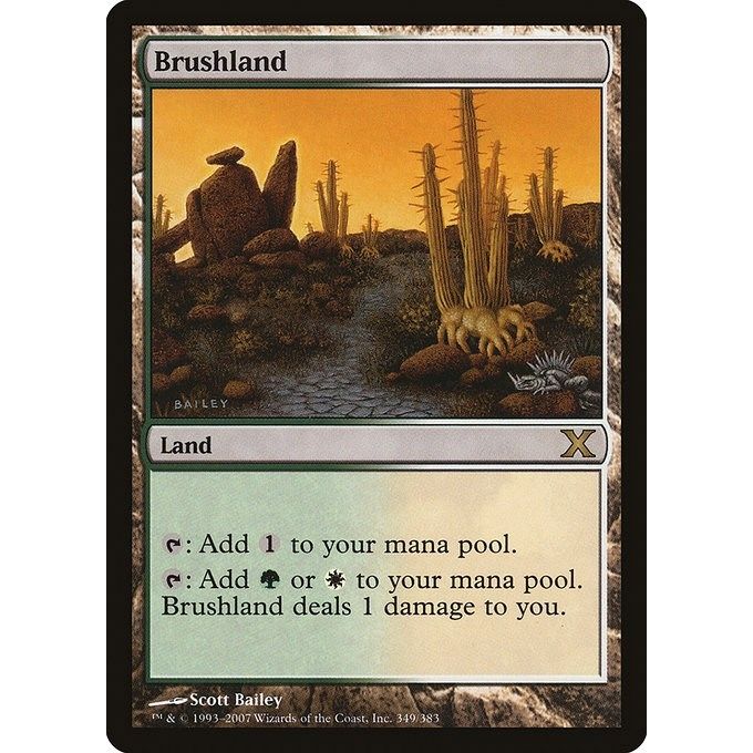 Image for Brushland (349) (10E) - Magic: The Gathering