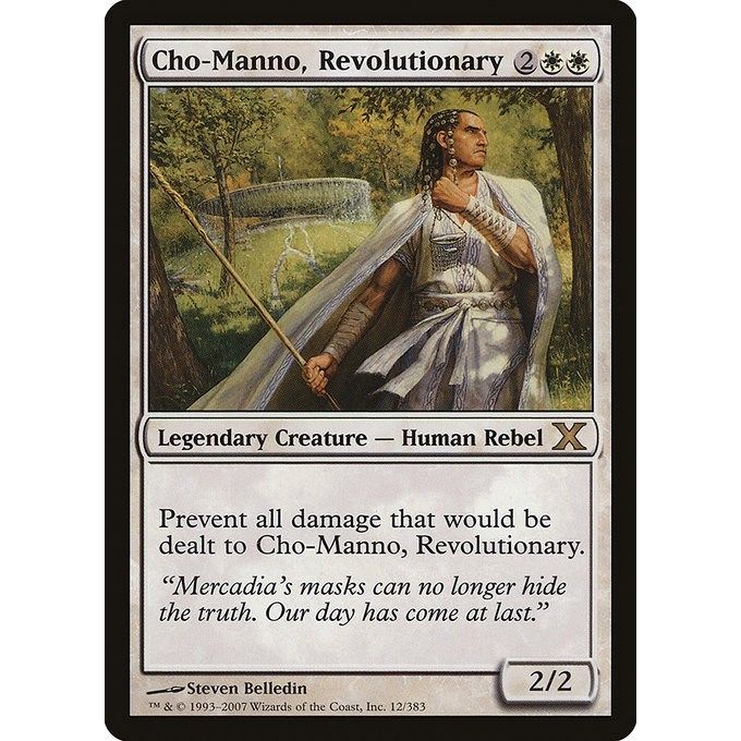 Image for Cho-Manno, Revolutionary (12) (10E) - Magic: The Gathering