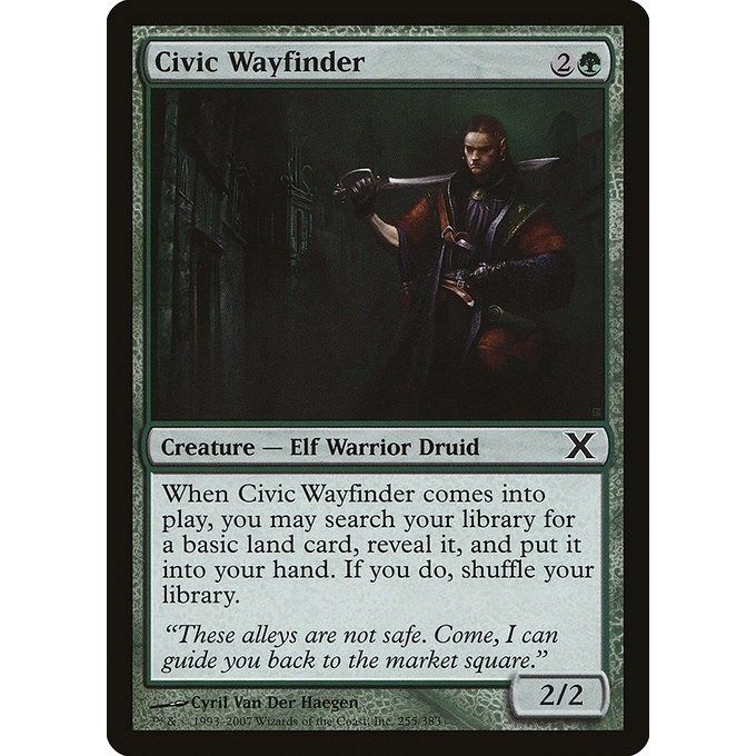 Image for Civic Wayfinder (255) (10E) - Magic: The Gathering