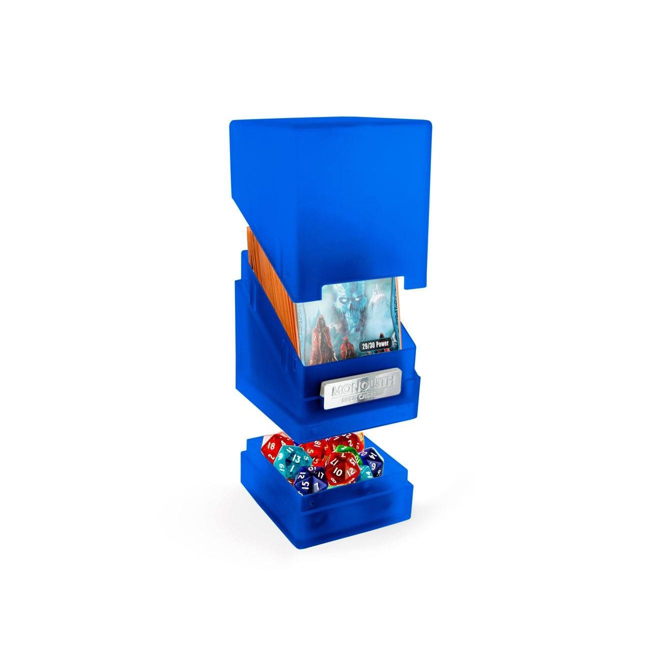 Image for Monolith Deck Case Jewel Edition - Sapphire (Holds 100+) - Deck Boxes