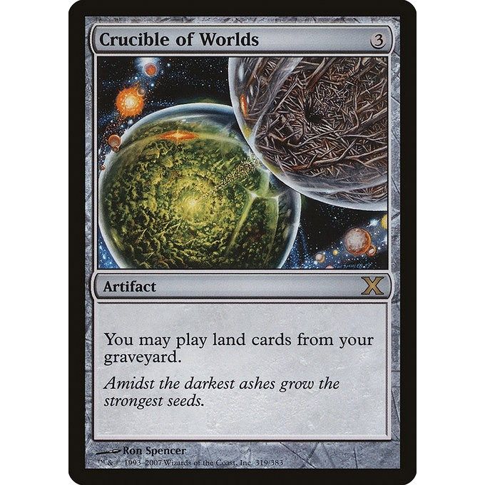 Image for Crucible of Worlds (319) (10E) - Magic: The Gathering
