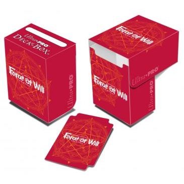 Image for Red Card Back Deck Box for Force of Will - Deck Boxes