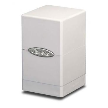 Image for Satin Tower - White - Deck Boxes